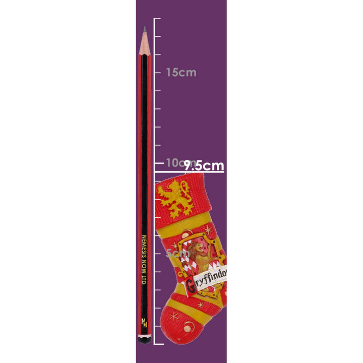 Officially Licensed Harry Potter Gryffindor Stocking Hanging Festive Ornament B5617T1