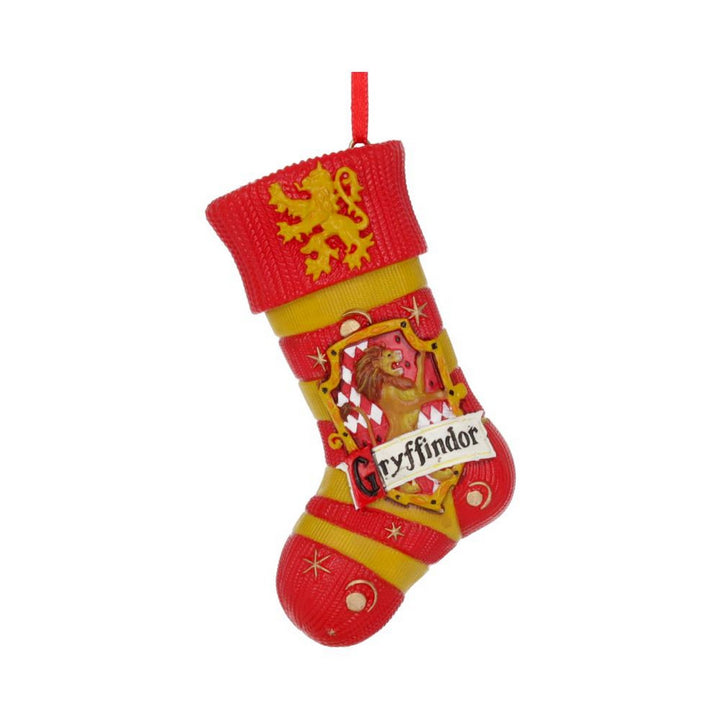 Officially Licensed Harry Potter Gryffindor Stocking Hanging Festive Ornament B5617T1