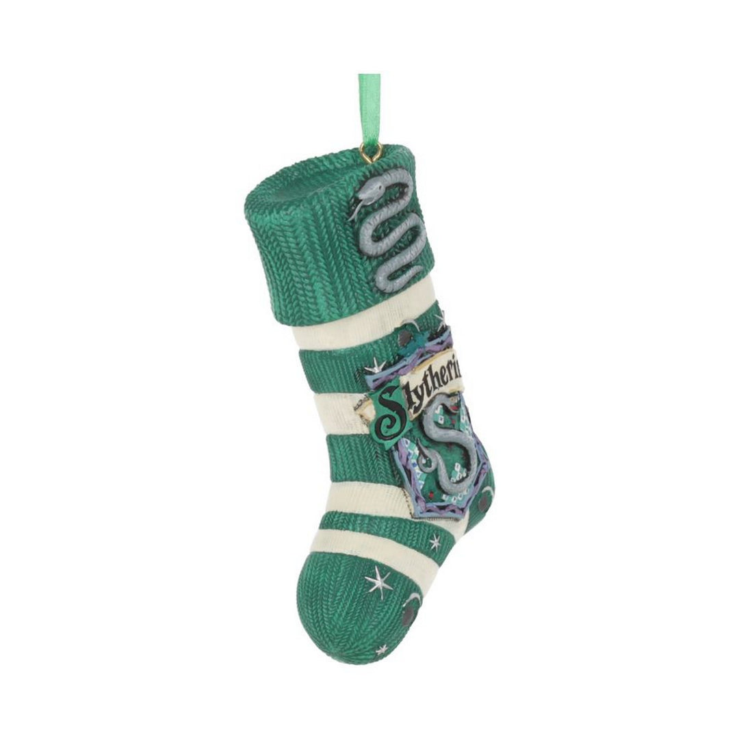 Officially Licensed Harry Potter Slytherin Stocking Hanging Festive Ornament B5618T1