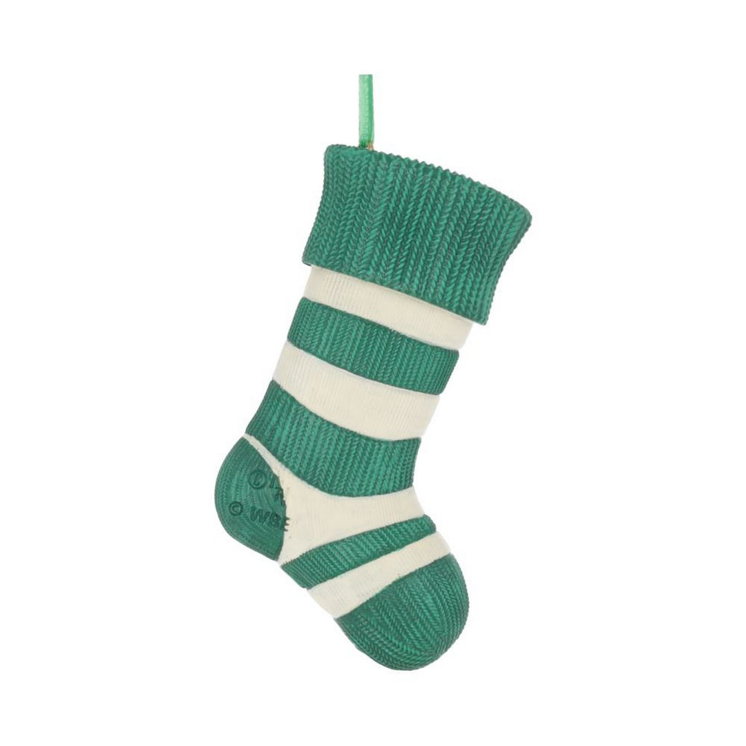 Officially Licensed Harry Potter Slytherin Stocking Hanging Festive Ornament B5618T1
