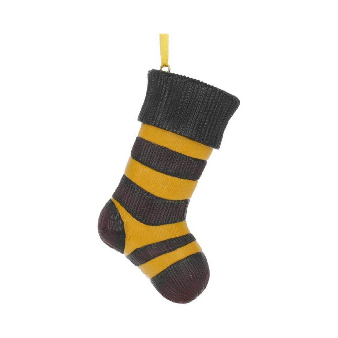 Officially Licensed Harry Potter Hufflepuff Stocking Hanging Festive Ornament B5619T1