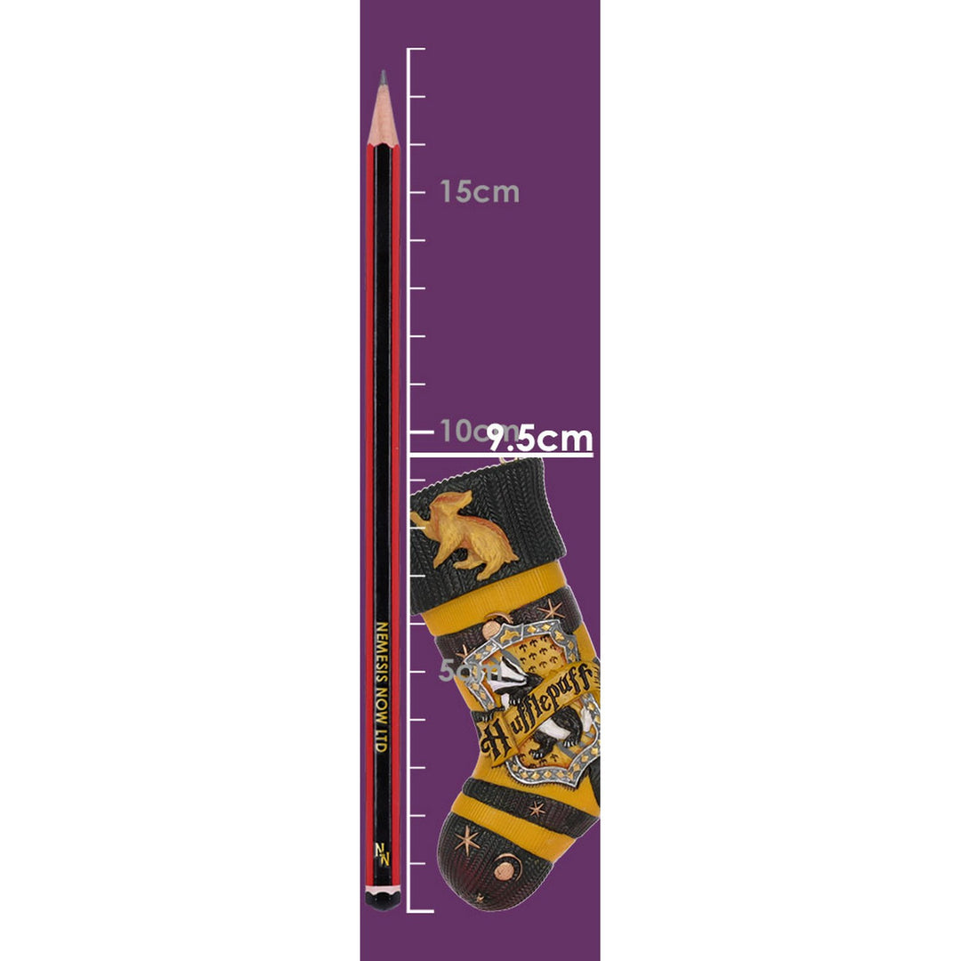 Officially Licensed Harry Potter Hufflepuff Stocking Hanging Festive Ornament B5619T1