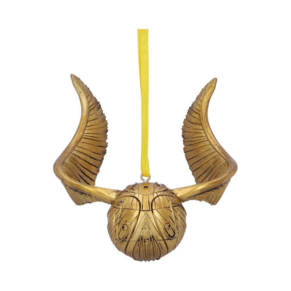Officially Licensed Harry Potter Golden Snitch Quidditch Hanging Ornament B5623T1