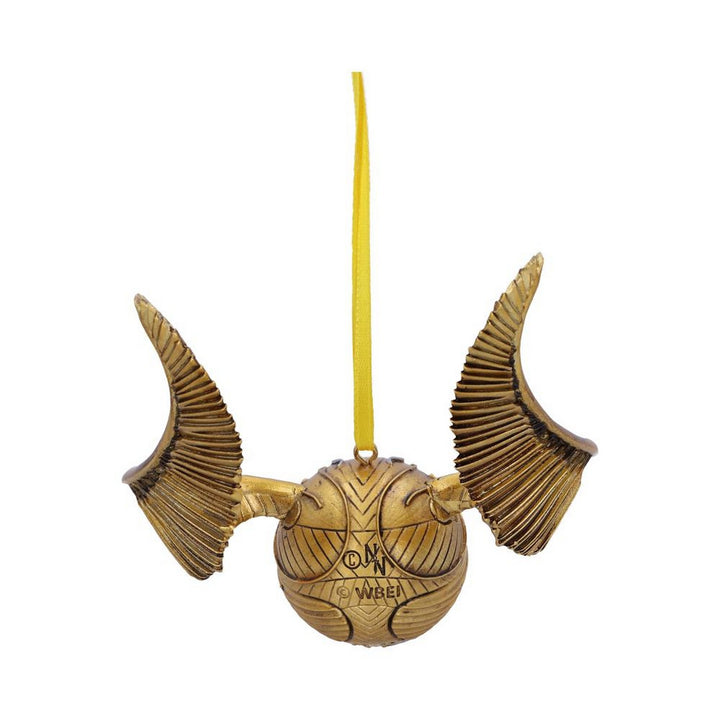 Officially Licensed Harry Potter Golden Snitch Quidditch Hanging Ornament B5623T1