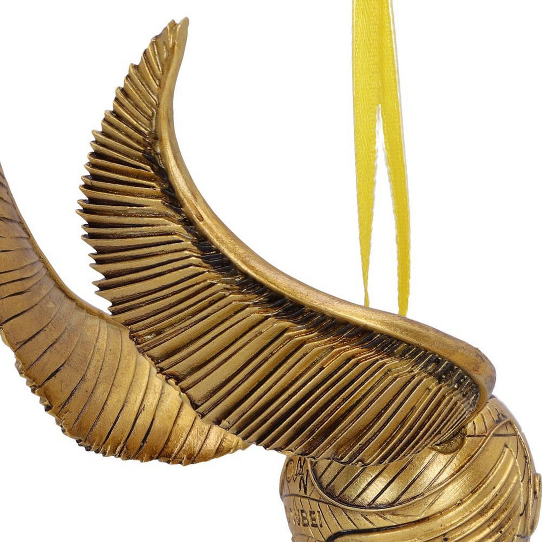 Officially Licensed Harry Potter Golden Snitch Quidditch Hanging Ornament B5623T1