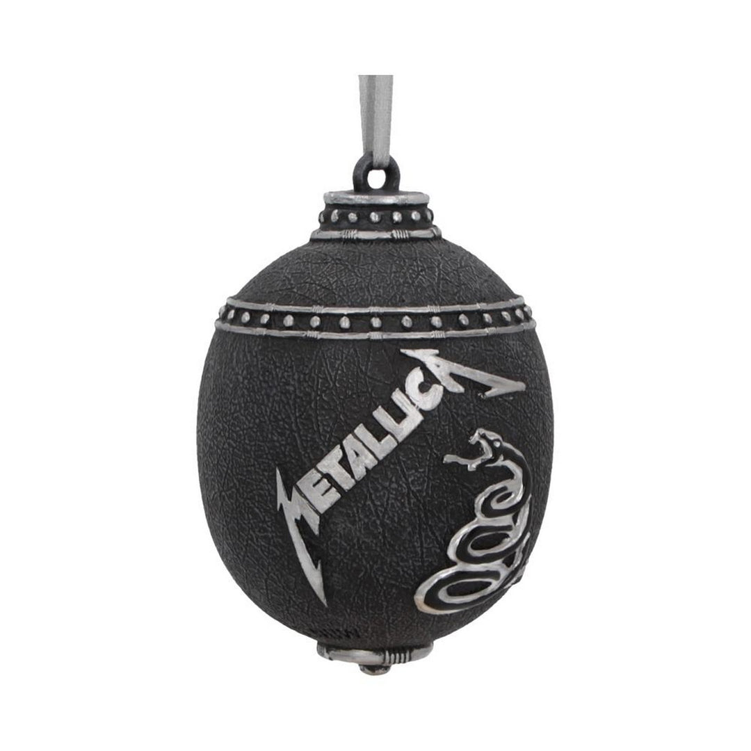 Officially Licensed Metallica Black Album Hanging Decorative Ornament B5627T1
