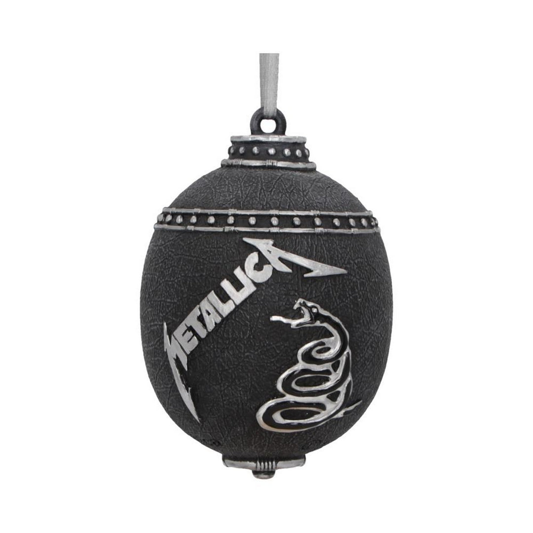 Officially Licensed Metallica Black Album Hanging Decorative Ornament B5627T1