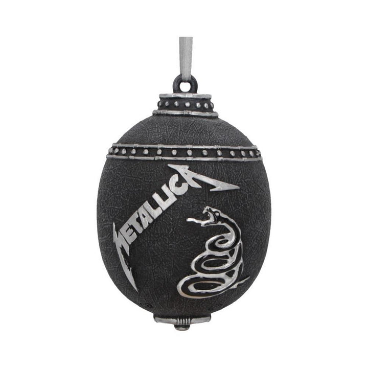 Officially Licensed Metallica Black Album Hanging Decorative Ornament B5627T1