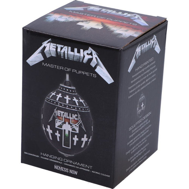 Officially Licensed Metallica Master of Puppets Album Hanging Ornament B5628T1