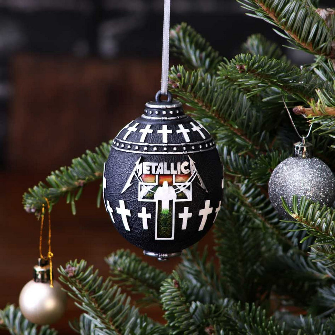 Officially Licensed Metallica Master of Puppets Album Hanging Ornament B5628T1