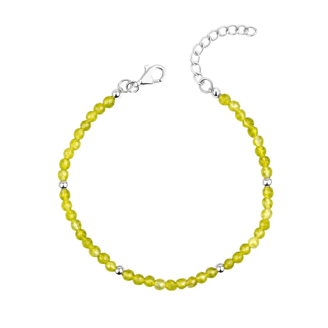 Beginnings Sterling Silver Olive Bracelet B5665G