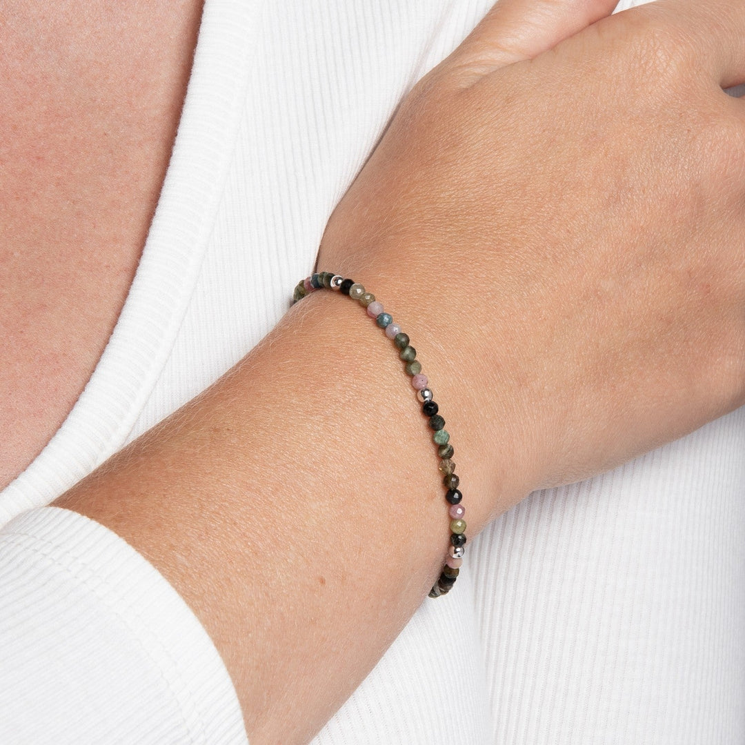 Beginnings Sterling Silver Multi Tourmaline Bracelet B5670