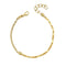Beginnings Sterling Silver Gold Bracelet B5674