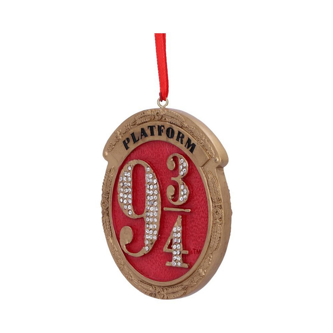 Harry Potter Train Platform 9 3/4 Hanging Festive Decorative Ornament B5677T1