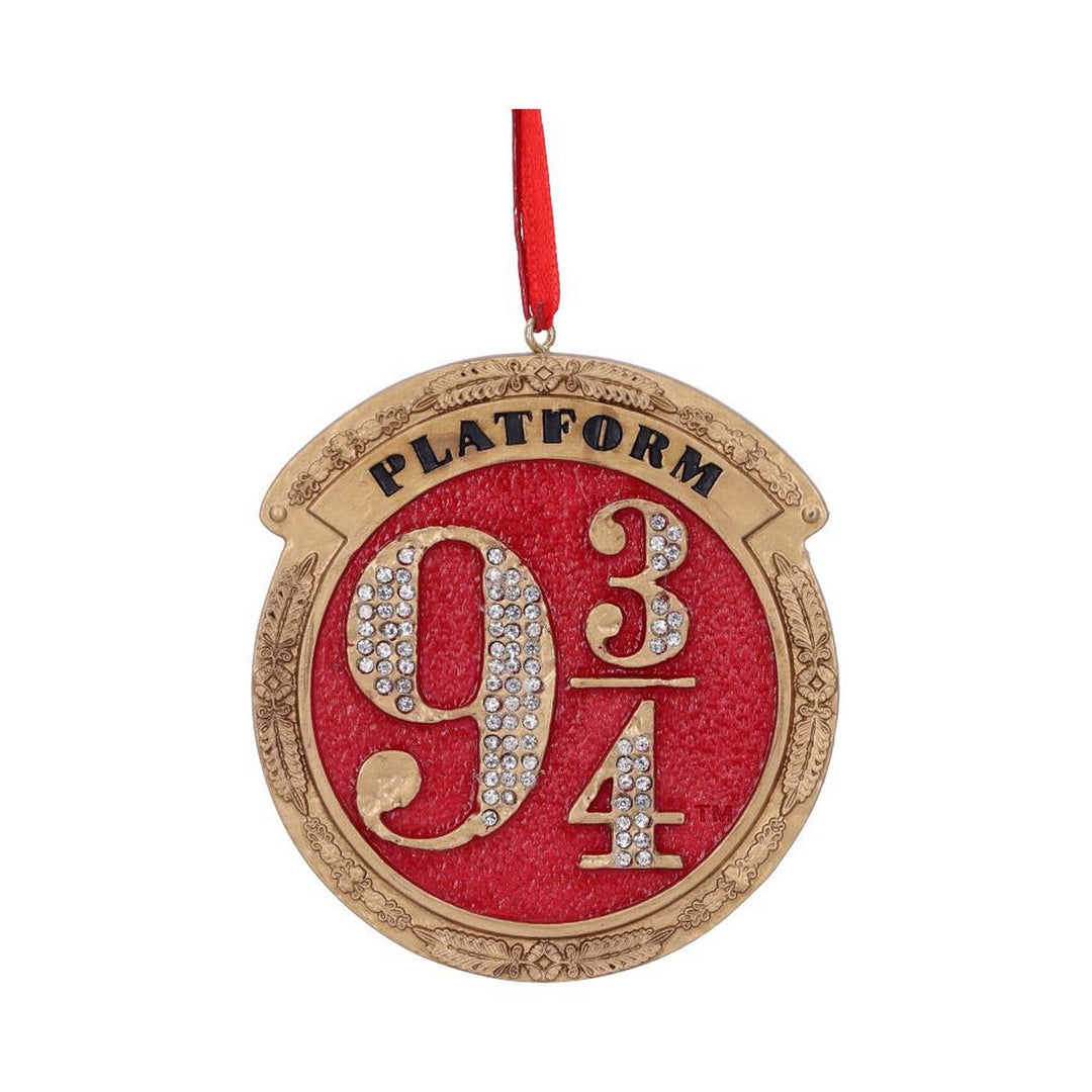 Harry Potter Train Platform 9 3/4 Hanging Festive Decorative Ornament B5677T1