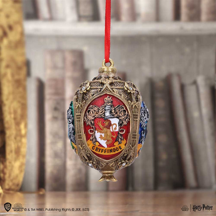 Harry Potter Four Hogwarts House Hanging Festive Decorative Ornament B5678T1