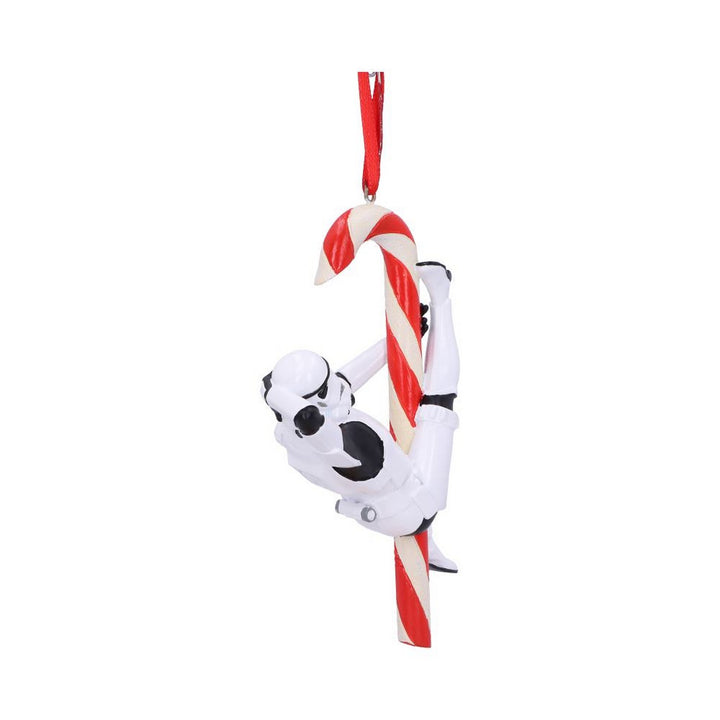 Officially Licensed Stormtrooper Candy Cane Hanging Ornament 12cm B5696U1
