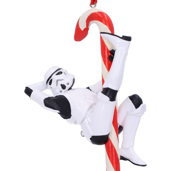 Officially Licensed Stormtrooper Candy Cane Hanging Ornament 12cm B5696U1