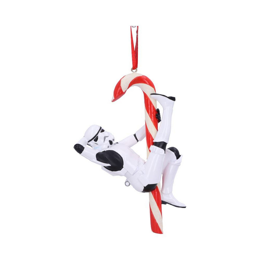 Officially Licensed Stormtrooper Candy Cane Hanging Ornament 12cm B5696U1