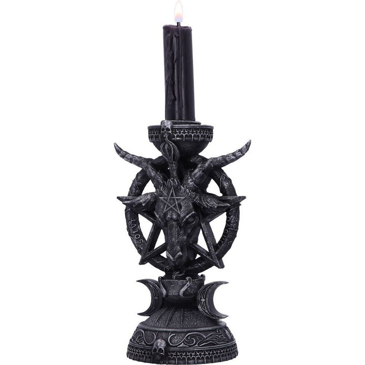 Baphomet Candle Holder 15.5cm B5702U1