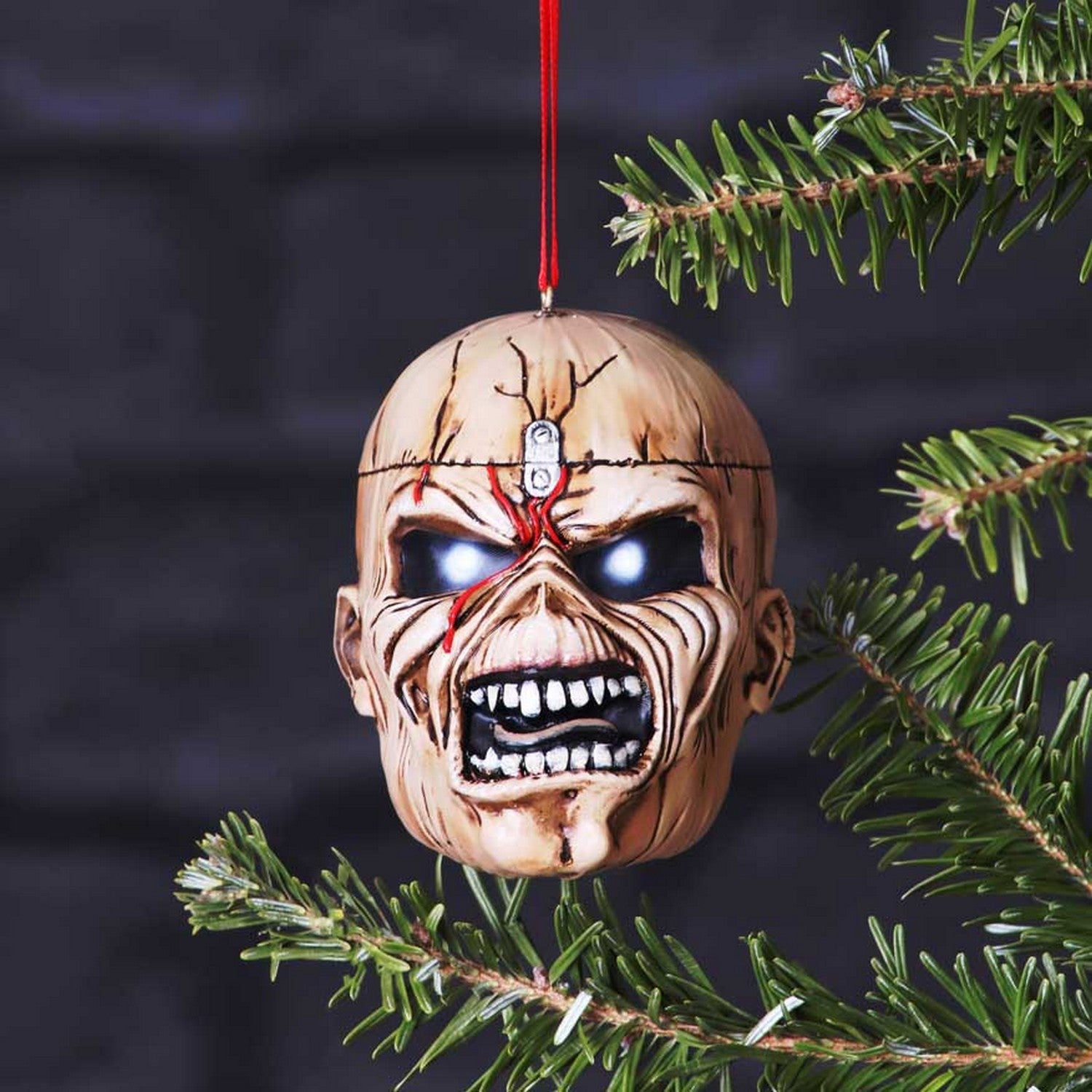 Officially Licensed Iron Maiden Trooper Eddie Hanging Ornament B5772U1