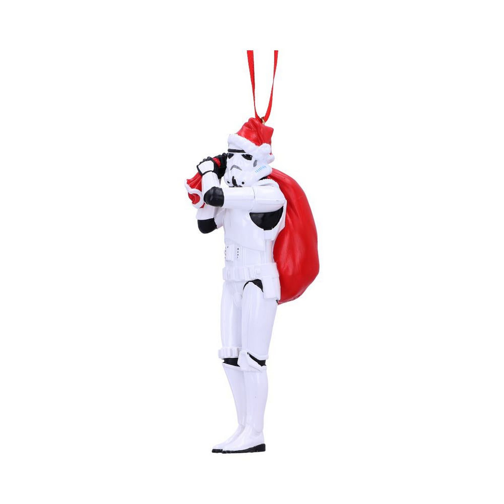 Officially Licensed Stormtrooper Santa Sack Hanging Ornament 13cm B5778U1