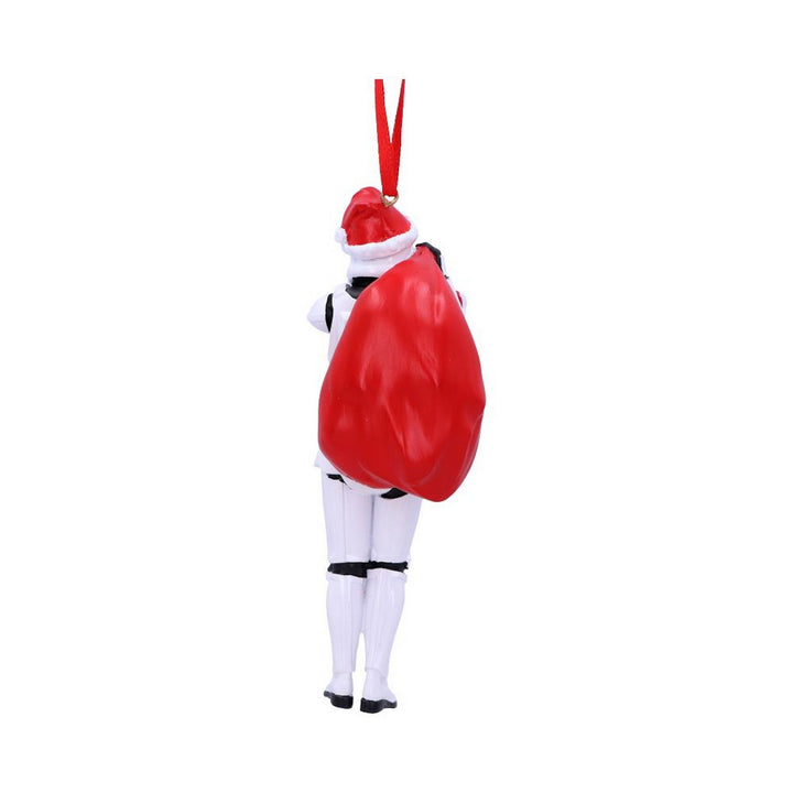 Officially Licensed Stormtrooper Santa Sack Hanging Ornament 13cm B5778U1