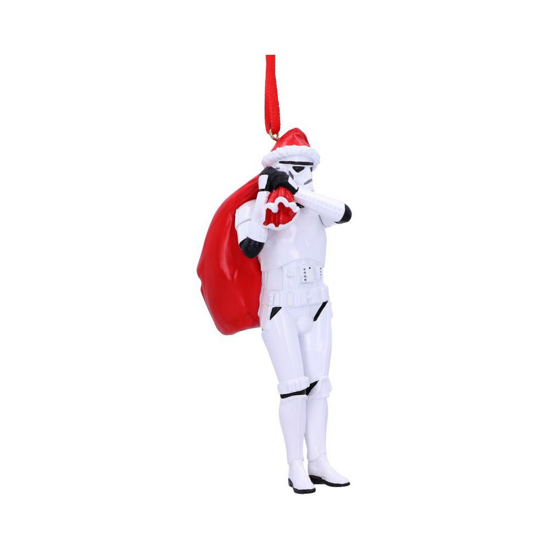 Officially Licensed Stormtrooper Santa Sack Hanging Ornament 13cm B5778U1