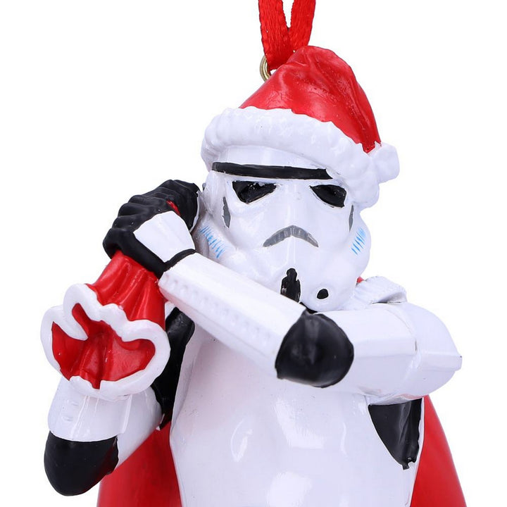 Officially Licensed Stormtrooper Santa Sack Hanging Ornament 13cm B5778U1
