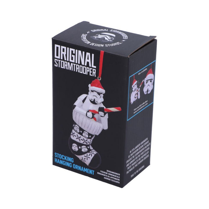 Officially Licensed Stormtrooper in Stocking Hanging Ornament 11.5cm B5779U1