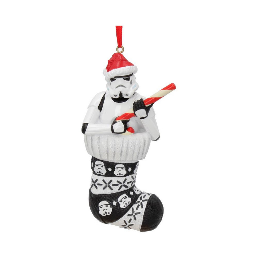 Officially Licensed Stormtrooper in Stocking Hanging Ornament 11.5cm B5779U1