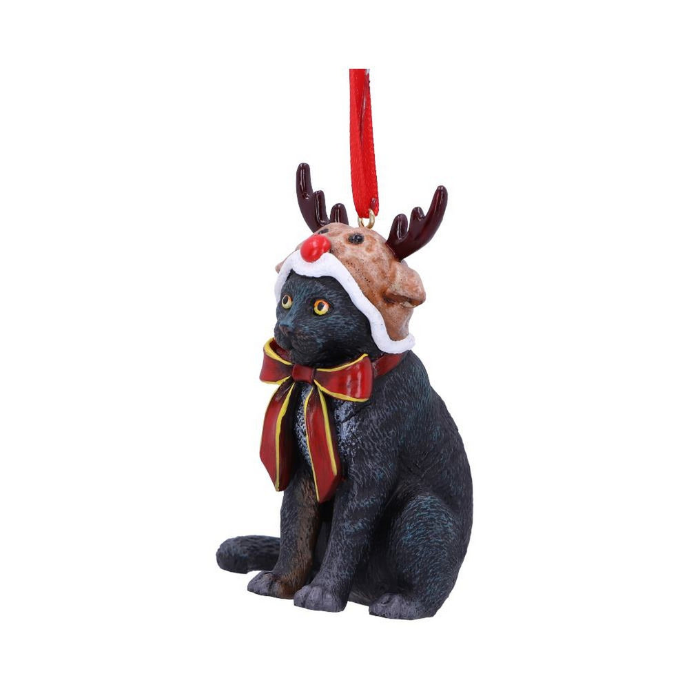 Lisa Parker Reindeer Cat Hanging Ornament 9cm B5781U1