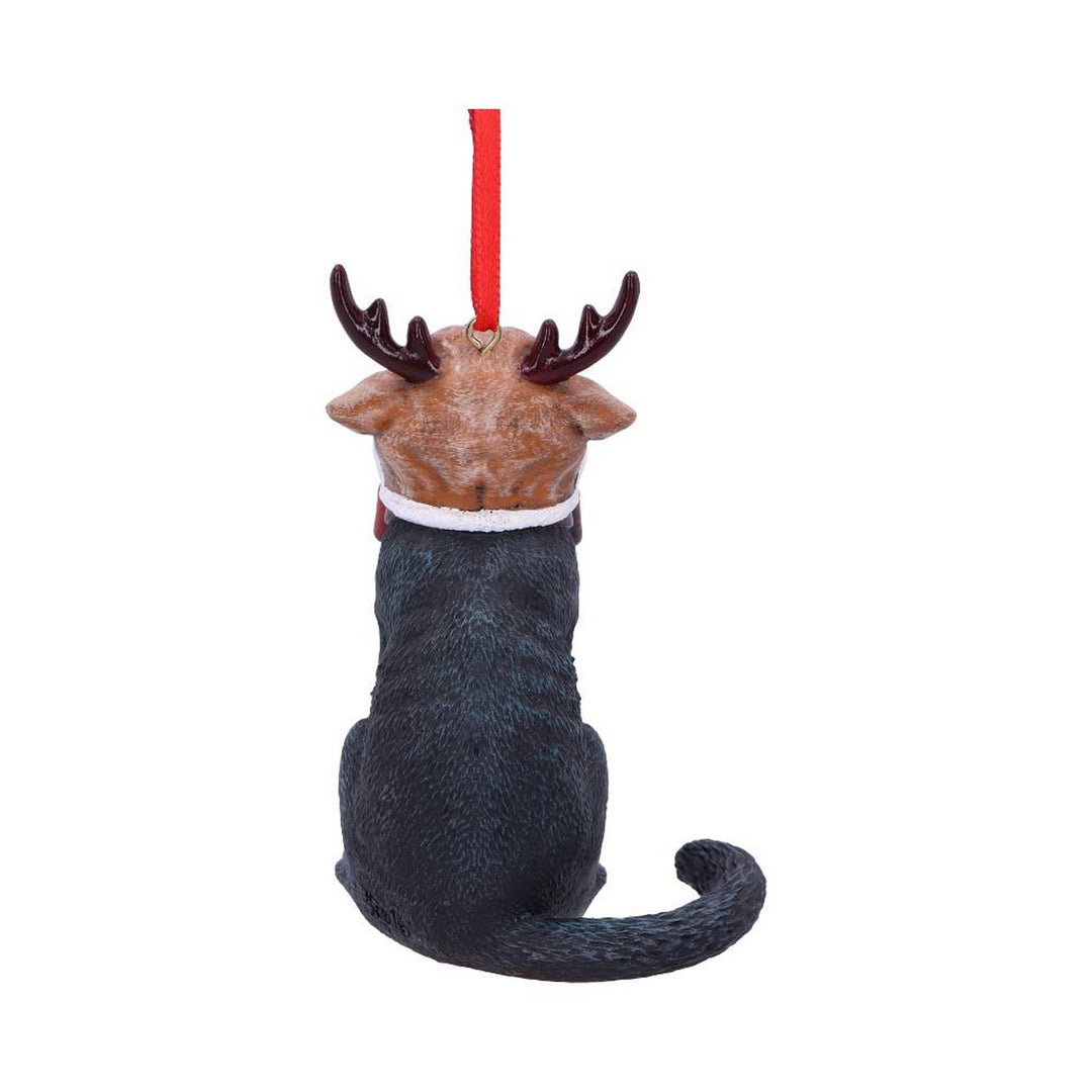 Lisa Parker Reindeer Cat Hanging Ornament 9cm B5781U1