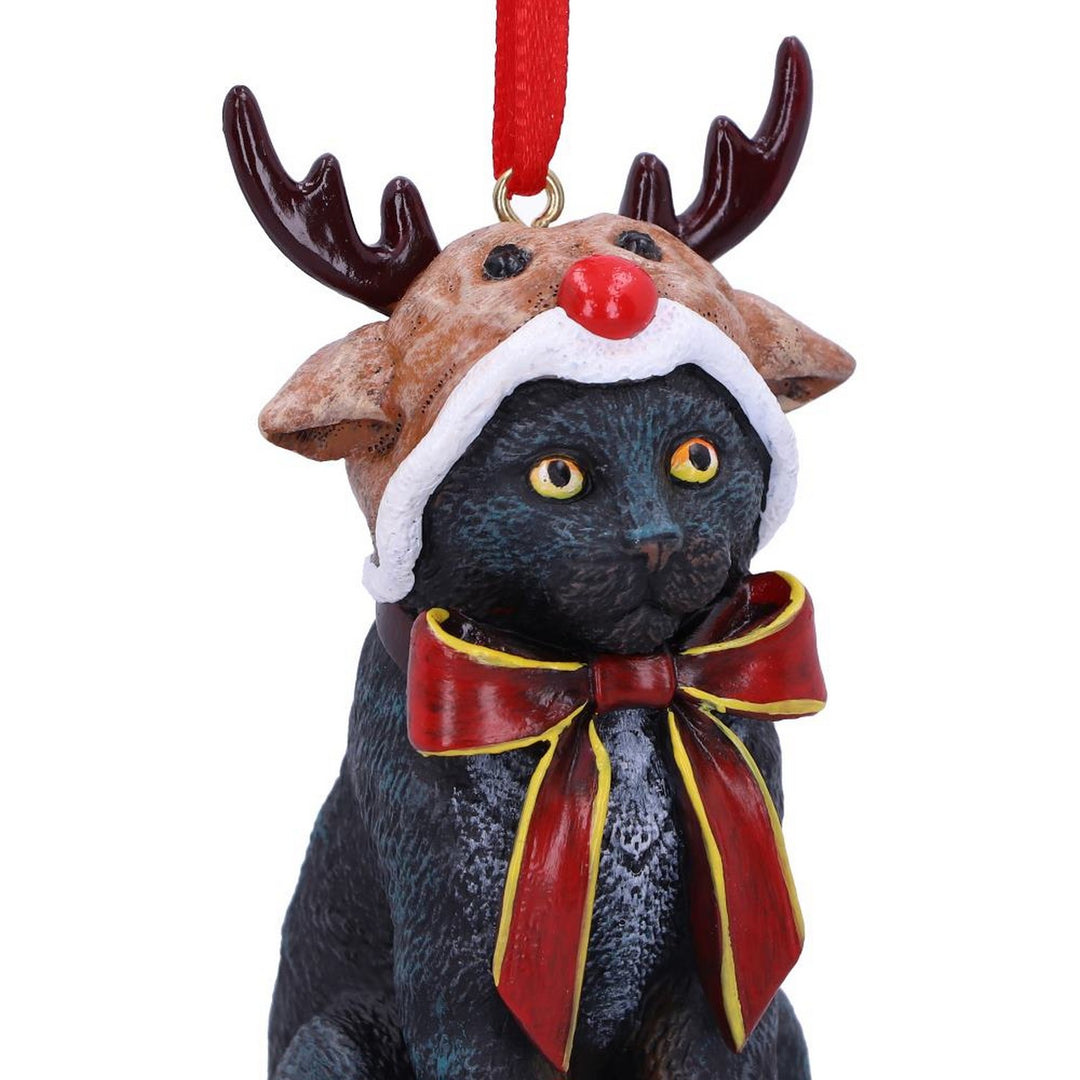 Lisa Parker Reindeer Cat Hanging Ornament 9cm B5781U1