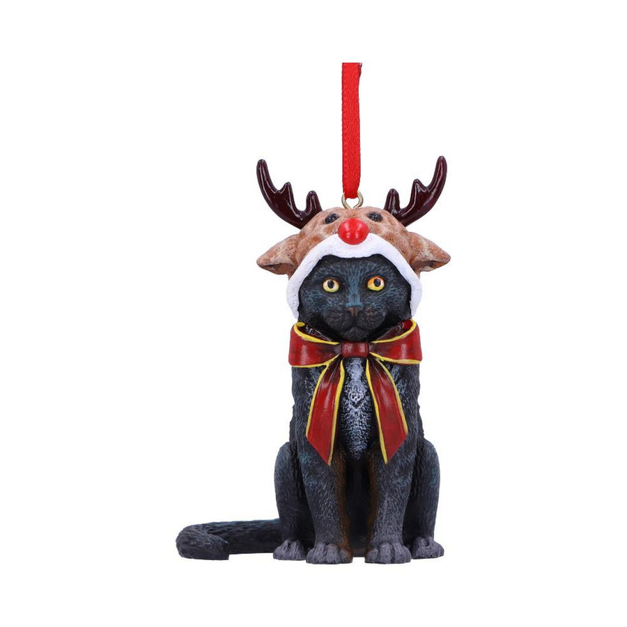 Lisa Parker Reindeer Cat Hanging Ornament 9cm B5781U1