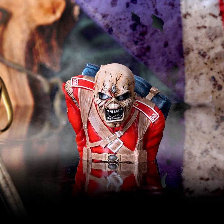 Iron Maiden The Trooper Bust Box (Small) 12cm B5807V2