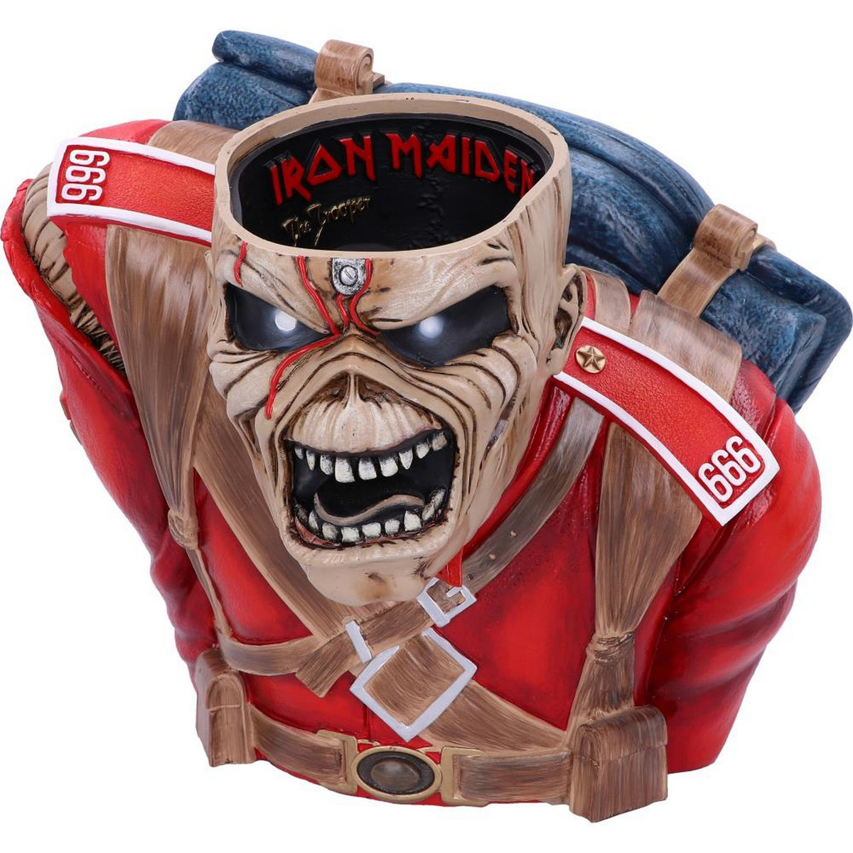Iron Maiden Officially Licensed The Trooper Bust Box 26.5cm B5808U1