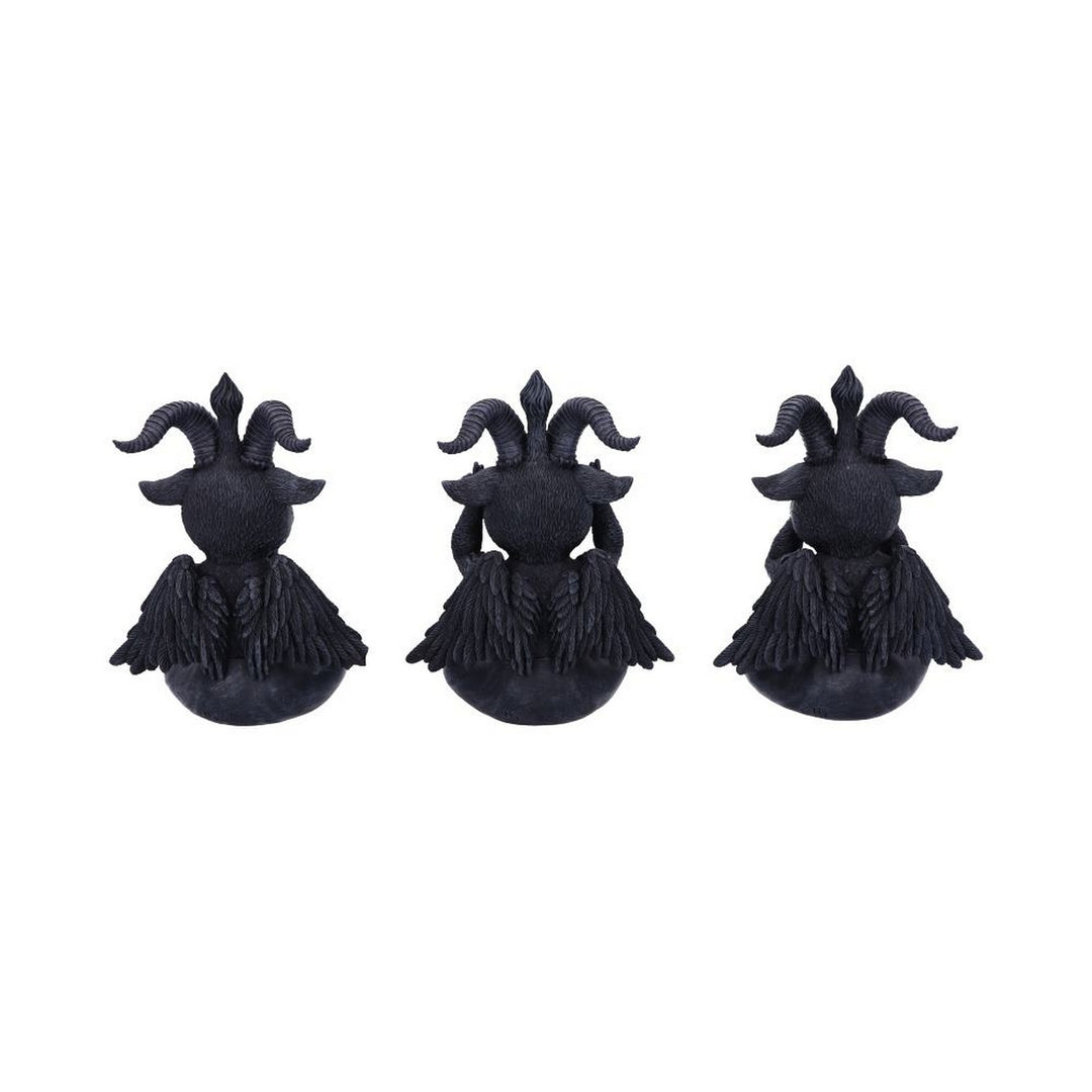 Three Wise Baphaboo Figurines 13.4cm B5852U1