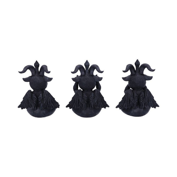 Three Wise Baphaboo Figurines 13.4cm B5852U1