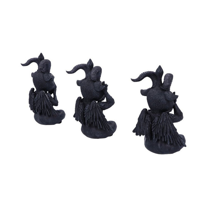 Three Wise Baphaboo Figurines 13.4cm B5852U1