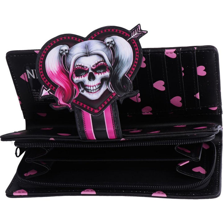 Little Monster Embossed Purse 18.5cm B5856U1
