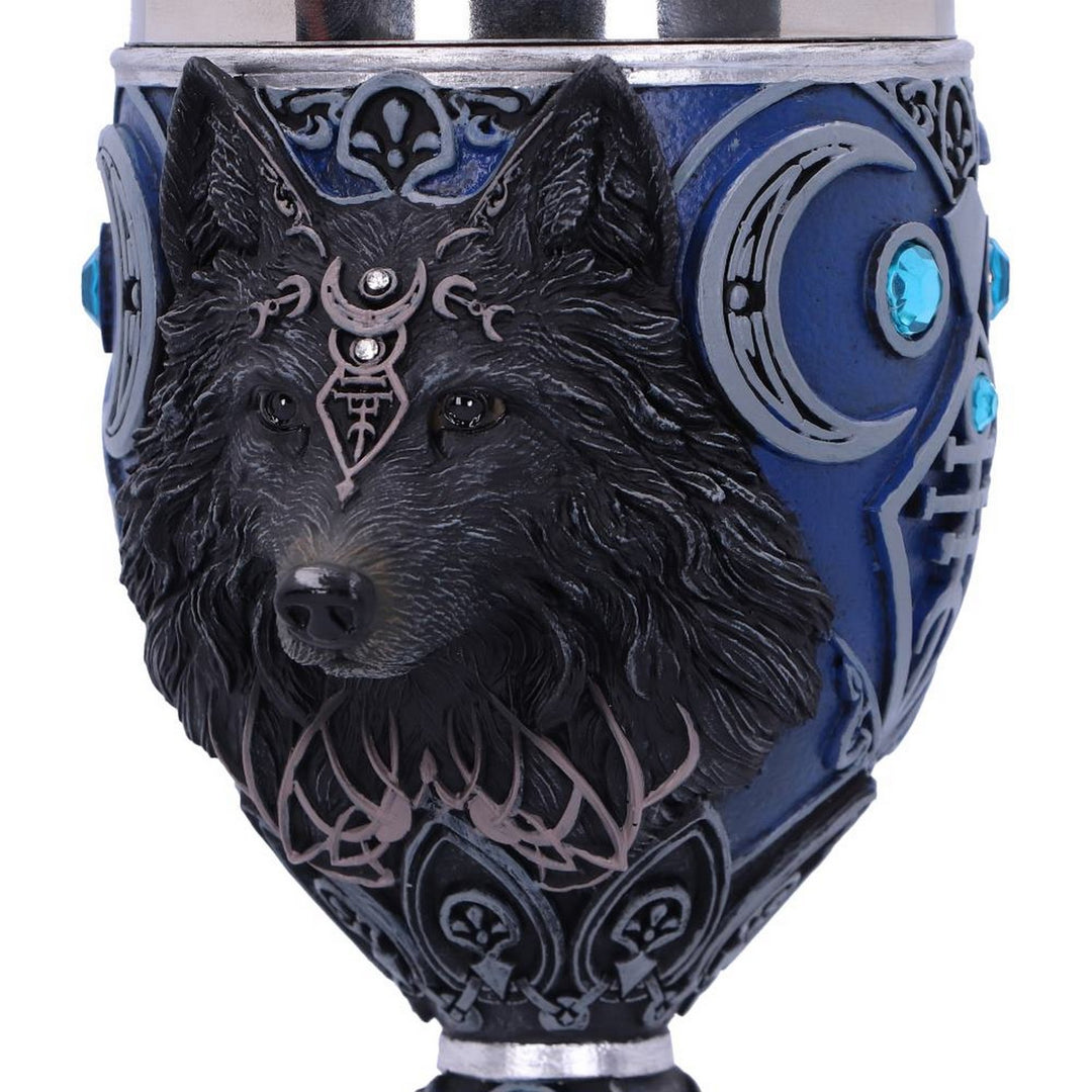 Wolf Moon Goblet 19.5cm B5868V2