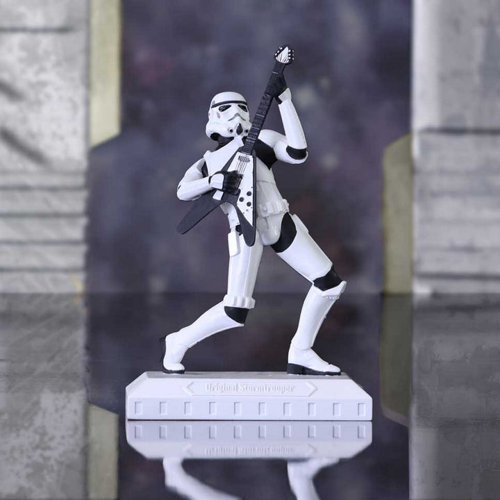 Officially Licensed Stormtrooper Rock On Guitarist Figurine 18cm B5871V2