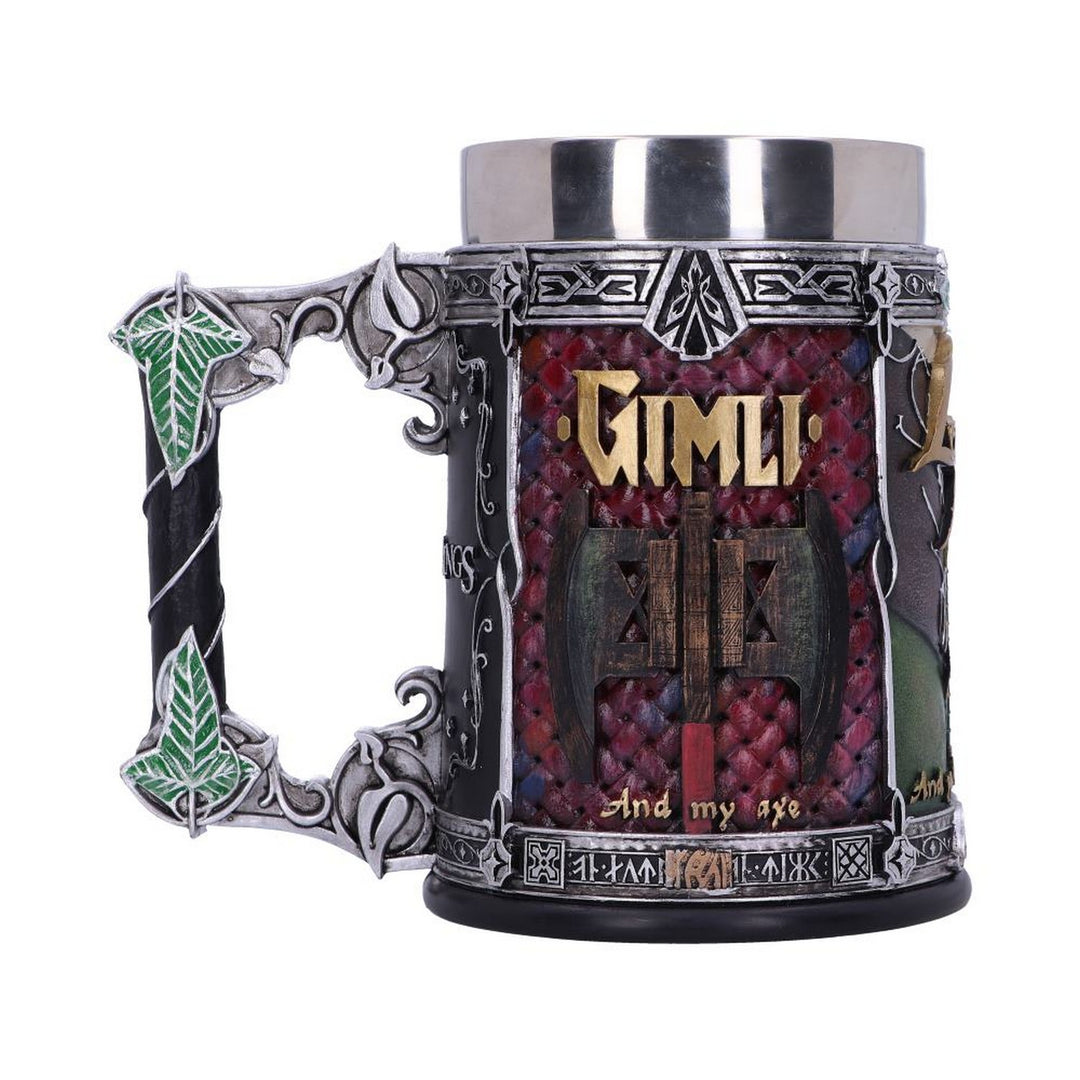 Officially Licensed Lord of the Rings The Fellowship Tankard 15.5cm B5872V2