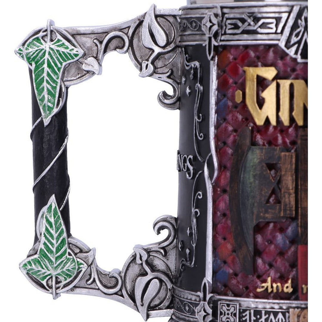 Officially Licensed Lord of the Rings The Fellowship Tankard 15.5cm B5872V2