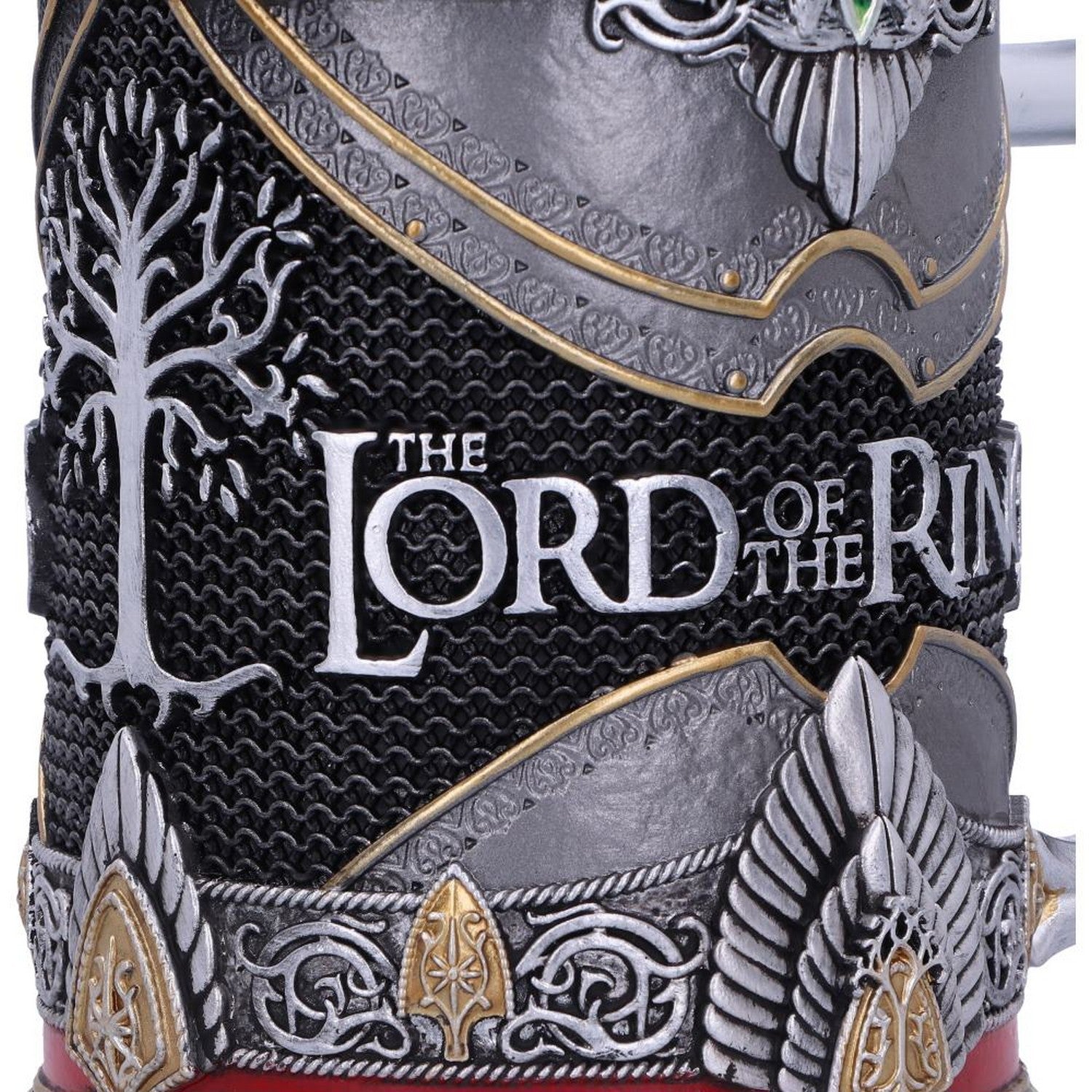 Officially Licensed Lord of the Rings Aragorn Tankard 15.5cm B5873V2