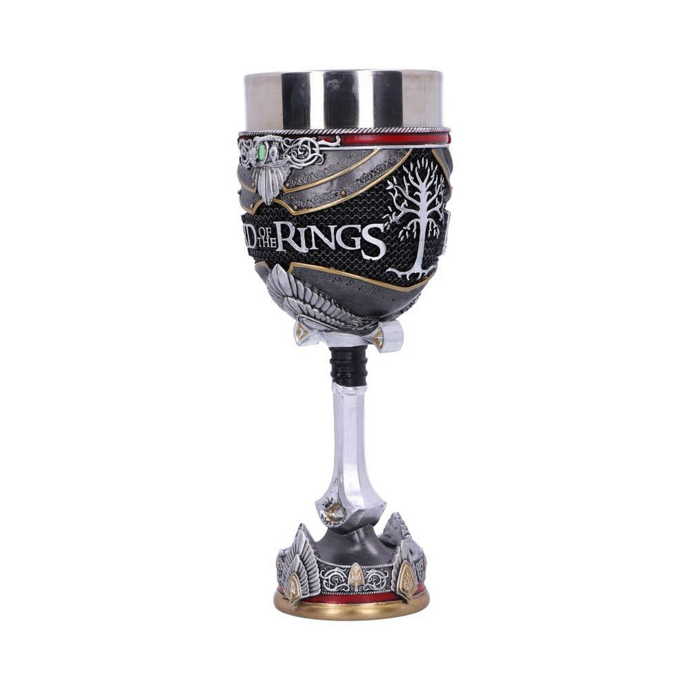 Officially Licensed Lord of the Rings Aragorn Goblet 19.5cm B5874V2