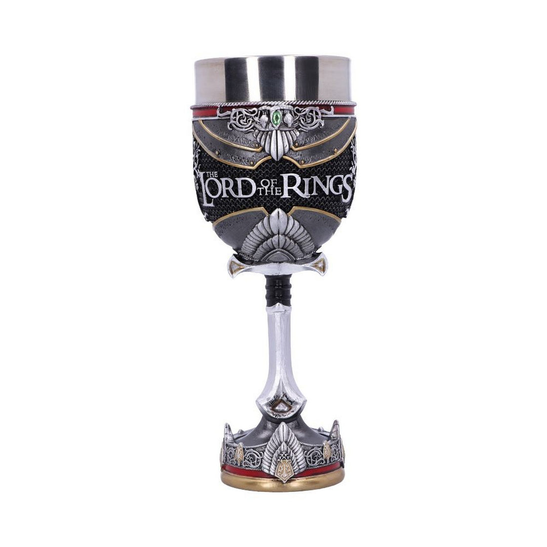 Officially Licensed Lord of the Rings Aragorn Goblet 19.5cm B5874V2