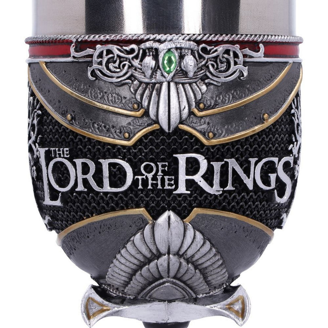 Officially Licensed Lord of the Rings Aragorn Goblet 19.5cm B5874V2