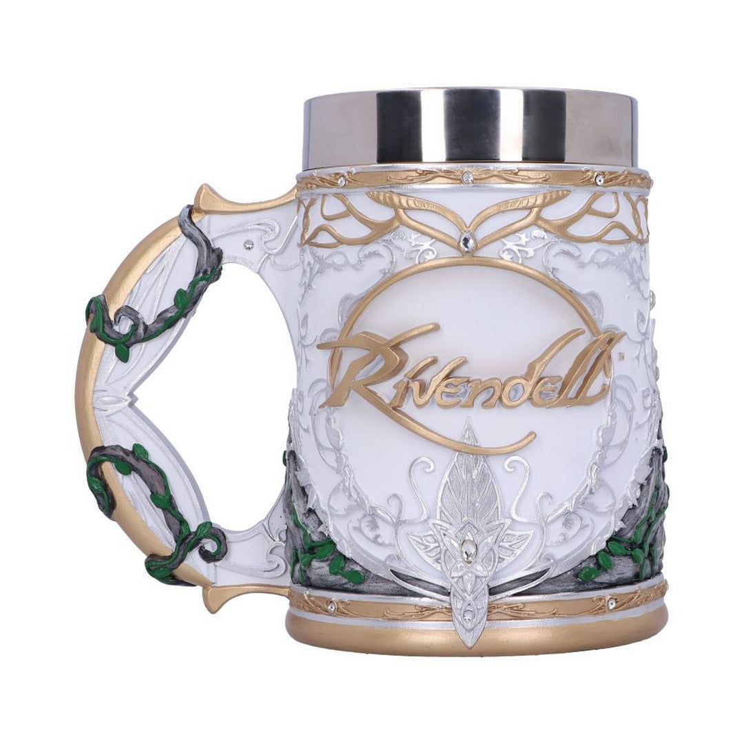 Officially Licensed Lord of the Rings Rivendell Tankard 15.5cm B5875V2